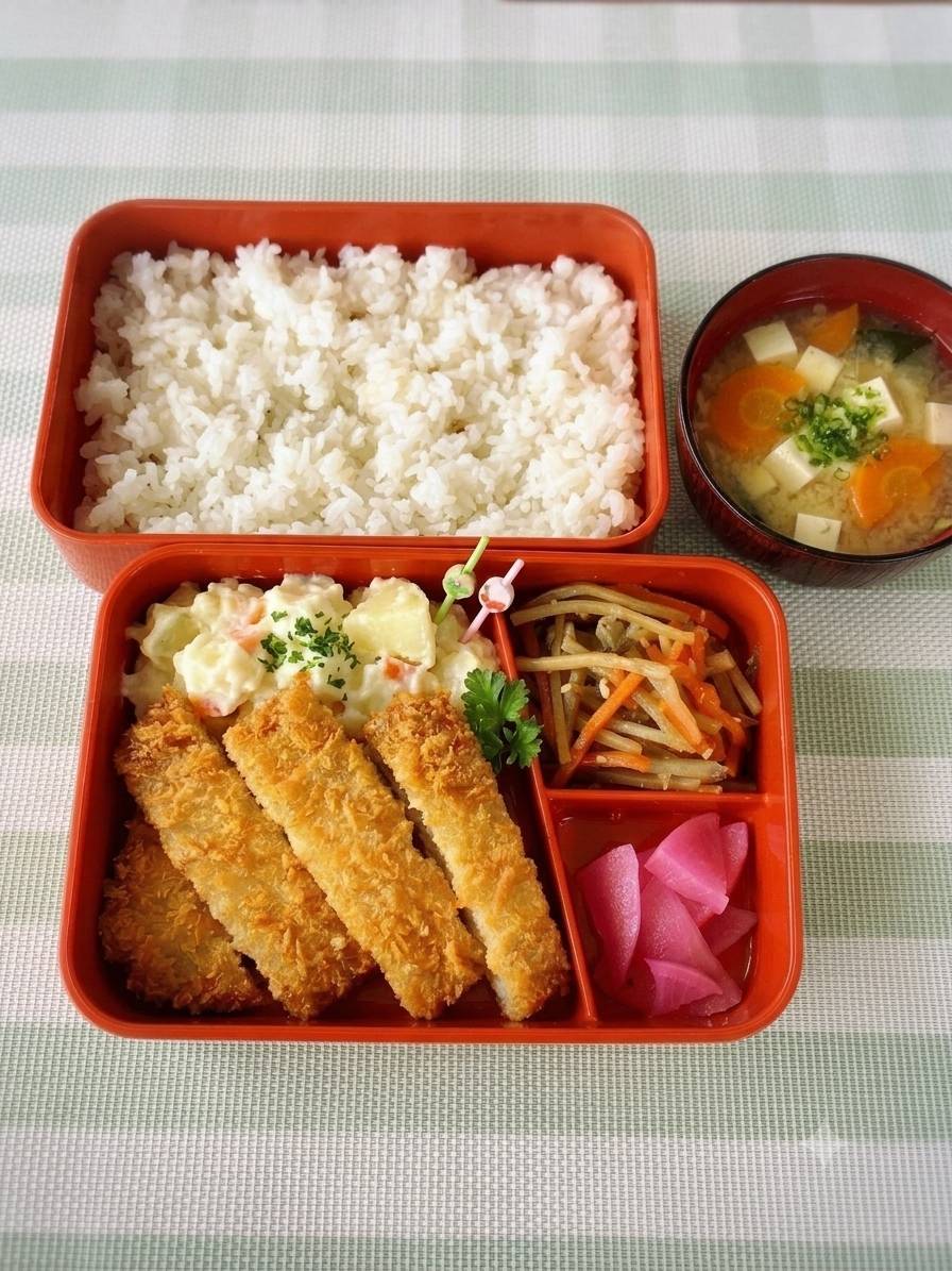 ひまわりの郷で提供している昼食のお弁当